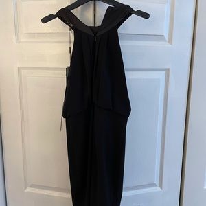 NEW Halston Stunning Black Dress, Size 4.